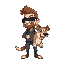 blinder mann mit hund