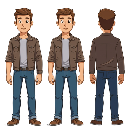 male human dummy character