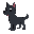 black dog