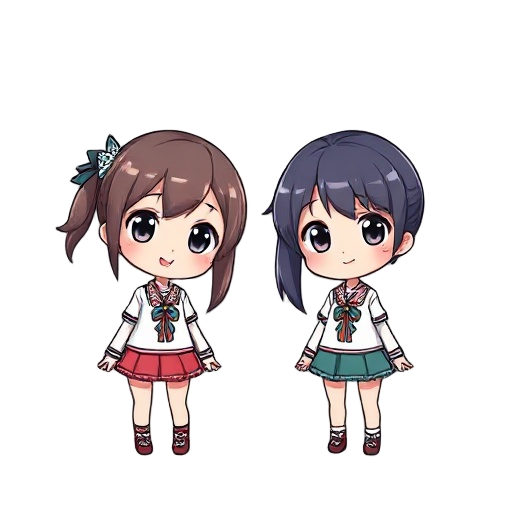 anime girls 2d