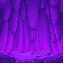 shades of purple flowing down