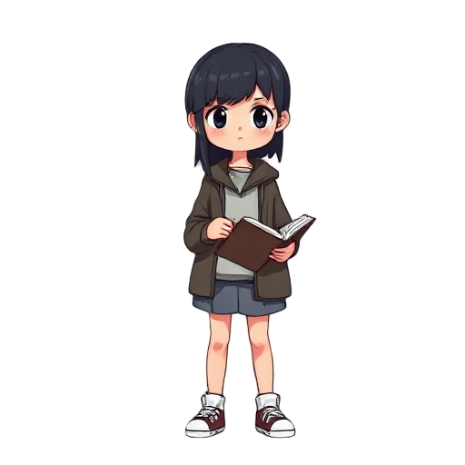 i want a lofi girl that is studying. instead i want her to be a boy with black hoddie