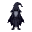dark mage no hat 8 bit
