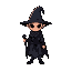 dark mage no hat 8 bit