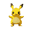 a yellow big pokemon