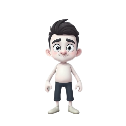 white skin guy 