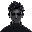 create a blank human face in  the dark fantasy style