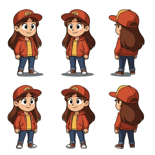 gravity falls type character 