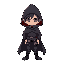 mysterious type character 