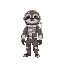 cool sloth in a space suit