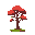 red tree 