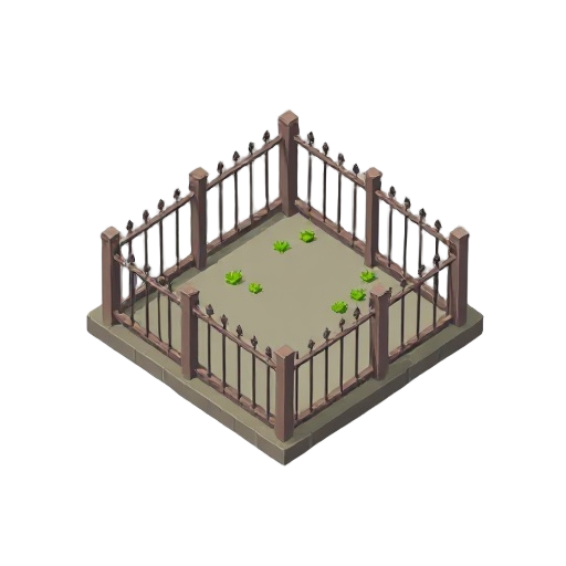 iron fence