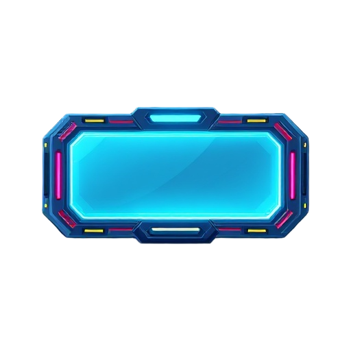 a technological and futuristic health bar inspired in megaman x4 empty and 100% original. 