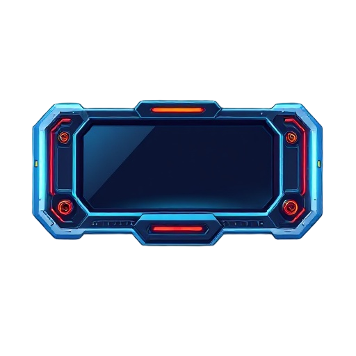 a technological and futuristic health bar inspired in megaman x4 empty and 100% original. 