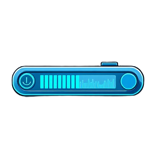 a technological health bar