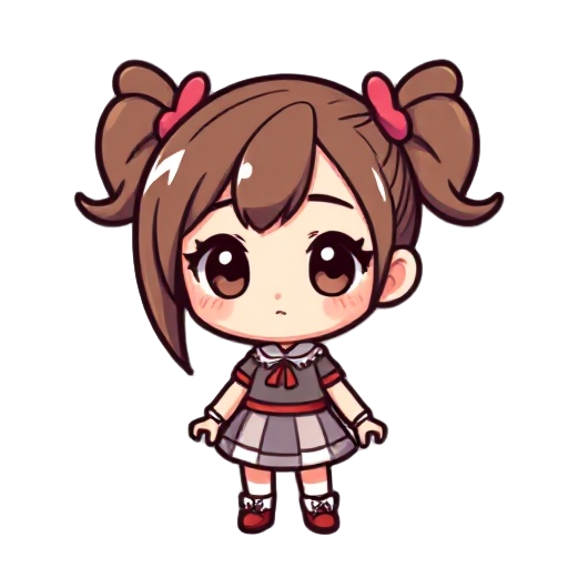 pixel character girl 