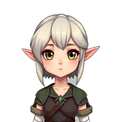 anime elf girl