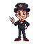 personaje de videojuego tipo croupier