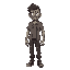 crie um personagem masculino para um jogo de sobrevivencia zombie