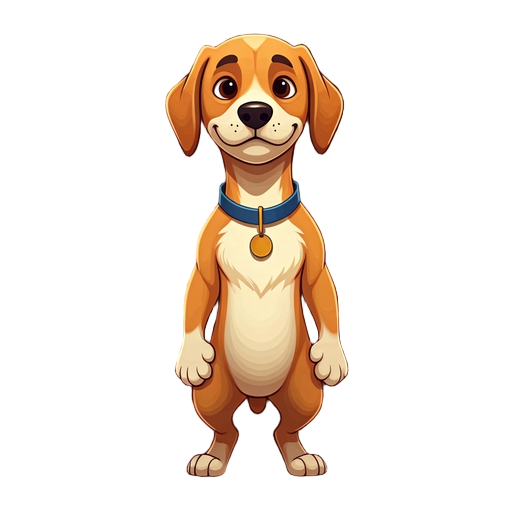 a caramel dog