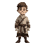 men, short broen hair, medieval clothes