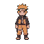 i want a naruto character sprite in 2d modern with movements animations