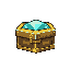 minecraft mini diamond and gold chest