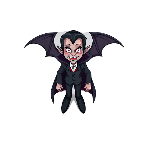 a vampire moving in 4 direction 