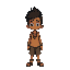 a boy of about 12 years old of brazilian indigenous ethnicity