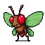 a funny cicada character that gives info