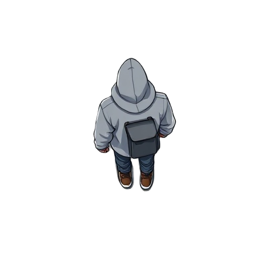 men wearing hoodie walking 
