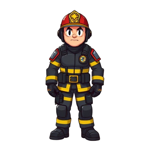 firefighter, armored, 