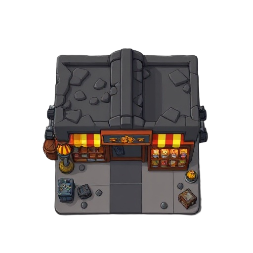 store damage apocalypse topdown