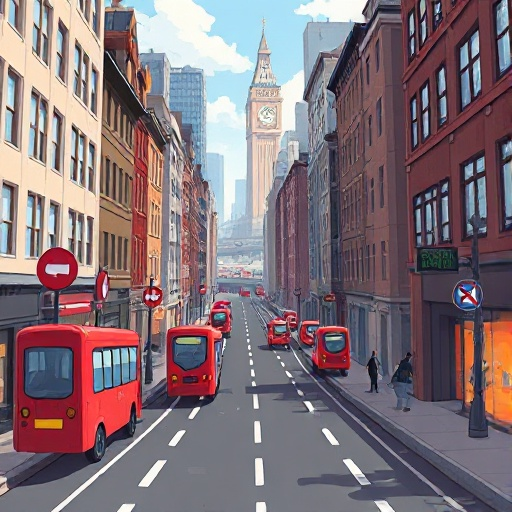 london city streets endless runner repeatable 