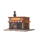 store building with rooftop from zombie apocalypse 