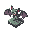 gallo zombie con bat
