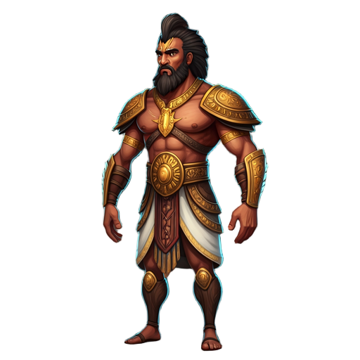 horus deus aguia egipicio com armadura