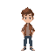 a small man 