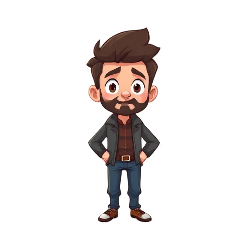 a small man