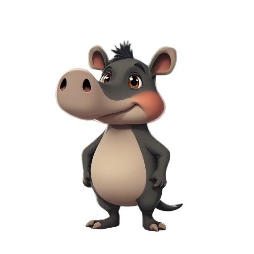 gere um personagem principal do jogo,ele sera uma capivara,o jogo é inspirado no brasil