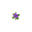 dirt grass tileset with purple flower