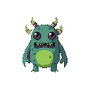 make a platfom of scifi of 2d prefective level infront a flat platfom a really flat one flat 1796144479, make a me a monster for it