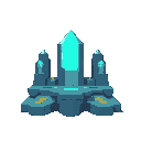 make a platfom of scifi of 2d prefective level infront a flat platfom a really flat one flat 1796144479