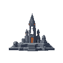 make a platfom of scifi of 2d prefective level infront a flat platfom a really flat one flat