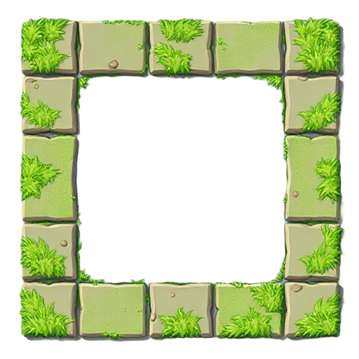 a game tile sheet that is 16x 16 for each tile with grass