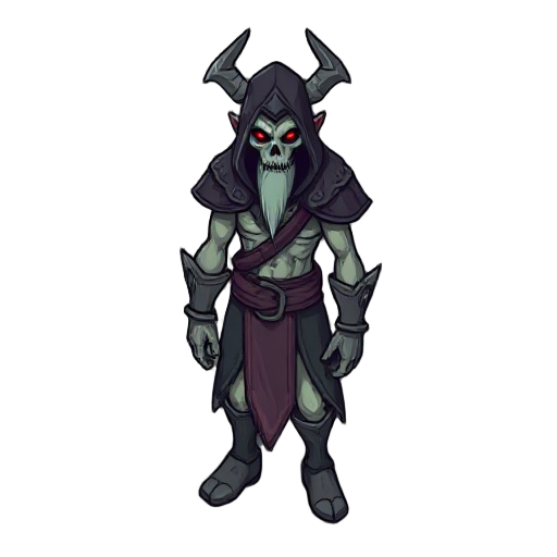 a necromancer but in breath of fire 4 style