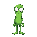 a green slime