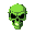 green skull