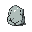 rune stone, black outline