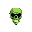 green skull